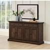 Ridgewell 104605 2-drawer 4-door Dining Server - Dark Oak image 2