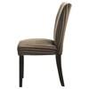 Dermott 106512CH Set of 2 Upholstered Parson Dining Side Chair - Chocolate image 8