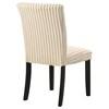 Dermott 106512CRM Set of 2 Upholstered Parson Dining Side Chair - Cream image 5