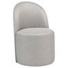Aubrey 107062BEI Set of 2 Upholstered Barrel Dining Side Chair - Beige image 1