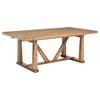 Middleton 108541 106-inch Extension Leaf Dining Table - Natural Brown image 1