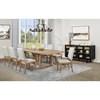 Middleton 108541 106-inch Extension Leaf Dining Table - Natural Brown image 2