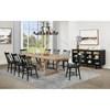 Middleton 108541 106-inch Extension Leaf Dining Table - Natural Brown image 3