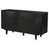 Middleton 108545BLK 4-door Sideboard Server with Dual Drawers - Black image 7