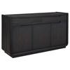 Leandro 115395 2-drawer Dining Sideboard Server - Burnished Black image 1