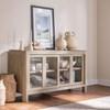 Solano 115505 Sliding Door Dining Sideboard Server - Weathered Mango image 2
