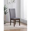 Sherwood 193592 Set of 2 Upholstered Dining Side Chair - Grey image 2