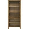 Adina 193616 77-inch Tall Display Cabinet  - Distressed Light Brown image 5