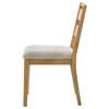 Duncan 193652 Set of 2 Ladder Back Dining Side Chair - Washed Oak image 4