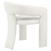 Carlow 193813WHT Set of 2 Upholstered Dining Arm Chair - White image 4