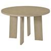 Strouse 193940NAT 47-inch Round Wood Dining Room Table - Natural Oak image 1