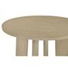 Strouse 193940NAT 47-inch Round Wood Dining Room Table - Natural Oak image 3
