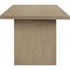 Decker 193951NAT 82-inch Rectangular Wood Dining Table - Natural Oak image 5