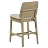 Redbridge 193959NAT Set of 2 Velvet Upholstered Counter Chair - Cream/Natural Oak image 3