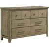 Hazlewood 207533 6-drawer Bedroom Dresser Cabinet - Vineyard Oak image 1