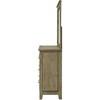 Hazlewood 207533M 6-drawer Bedroom Dresser with Mirror - Vineyard Oak image 5
