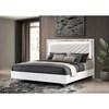 Cassia 215791KE Eastern King LED Panel Bed - White High Gloss image 4