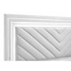 Cassia 215791KE Eastern King LED Panel Bed - White High Gloss image 6