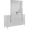 Cassia 215793M 6-drawer Dresser Cabinet with Mirror - White High Gloss image 4