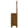 Adderley 215853M 8-drawer Bedroom Dresser and Mirror - Warm Brown image 3