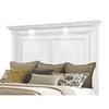 McKinney 215871KE Eastern King LED Light Panel Bed - Vintage White image 1