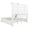 McKinney 215871KE Eastern King LED Light Panel Bed - Vintage White image 3