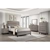 Valen 215912 2-drawer Nightstand Bedside Table - Light Taupe image 14