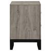 Valen 215912 2-drawer Nightstand Bedside Table - Light Taupe image 3