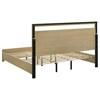Hendricks 222651KE Eastern King Panel Headboard Platform Bed - Light Oak image 1