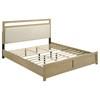Hendricks 222651KE Eastern King Panel Headboard Platform Bed - Light Oak image 2