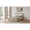 Hendricks 222651Q Queen Panel Headboard Platform Bed - Light Oak image 3