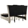 Lorient 222661KW California King LED Upholstered Bed - Ivory/Camel image 2