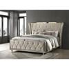Lorient 222661KW California King LED Upholstered Bed - Ivory/Camel image 4