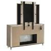 Lorient 222663FBM 8-drawer LED Flame Box Dresser and Mirror - Ivory Camel image 3