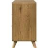 Bennett 222903 6-drawer Bedroom Dresser Cabinet - Light Oak image 5