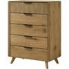 Bennett 222905 5-drawer Bedroom Chest - Light Oak image 4