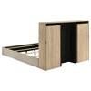 Arielle 223111Q Queen Bookcase Panel Storage Bed - Light Oak image 4