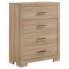 Arielle 223115 4-drawer Bedroom Chest - Light Oak image 1