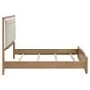 Leanne 223131Q Queen LED Panel Bed - Off White/Light Oak image 4