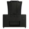 Lorient 223163FBM 8-drawer LED Flame Box Dresser and Mirror - Black image 4