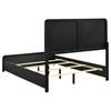 Cavelle 223661F 51-inch Upholstered Full Panel Bed - Black image 1