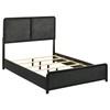 Cavelle 223661F 51-inch Upholstered Full Panel Bed - Black image 2