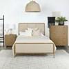 Arini 224301KWCRM 56-inch California King Panel Bed - Cream/Sand Wash image 3