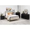 Arini 224331QCRM 56-inch Queen Panel Bed - Cream/Black image 7