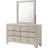 Trenton 225063M 6-drawer Bedroom Dresser With Mirror - Rustic Cream image 4