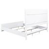 Gracemont 225071KW 57-inch California King Panel Bed - Grey/White image 1