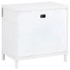 Gracemont 225072 3-drawer Bedroom Nightstand Bedside Table - White image 2