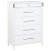 Gracemont 225075 5-drawer Bedroom Chest - White image 1