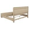 Ladera 225081KW 56-inch California King Panel Bed - Light Elm image 1