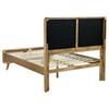 Robyn 225091F Wood Full Platform Bed - Light Ash image 1